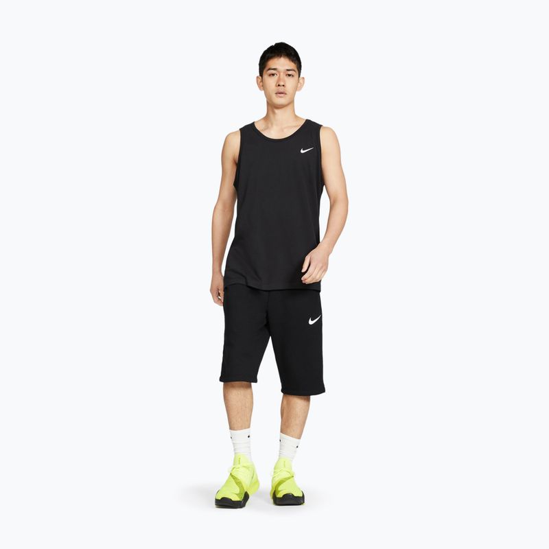 Maglietta da allenamento da uomo Nike Dri-Fit TT black/white 2