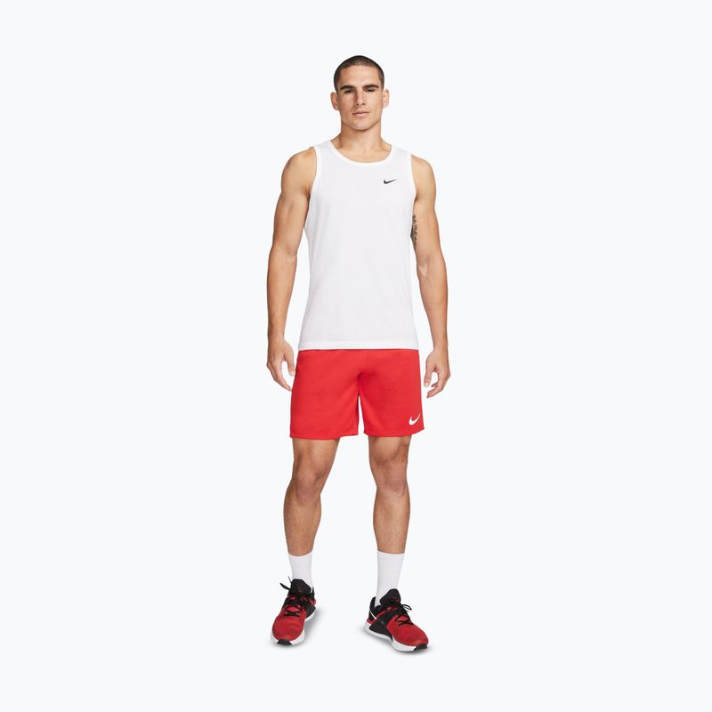 Maglietta da allenamento da uomo Nike Dri-Fit TT white/black 2