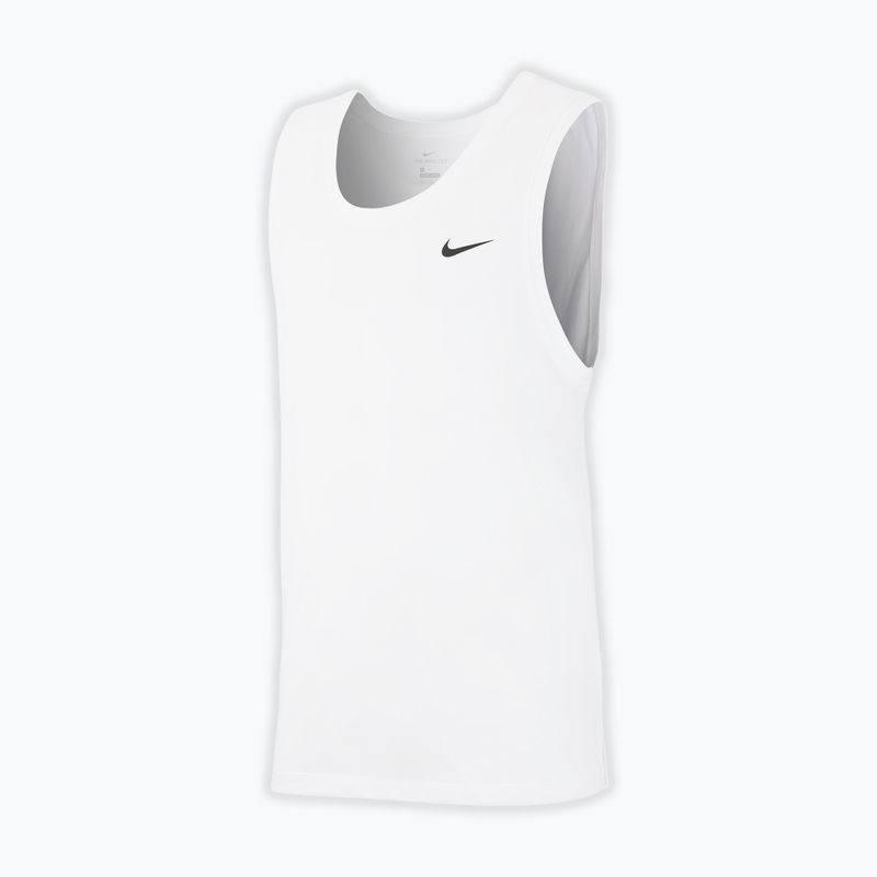 Maglietta da allenamento da uomo Nike Dri-Fit TT white/black 5