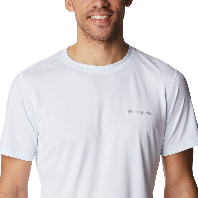 Columbia Zero Rules - Camicia da trekking da uomo, bianco 3