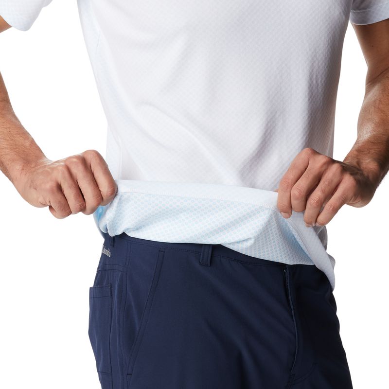 Columbia Zero Rules - Camicia da trekking da uomo, bianco 4