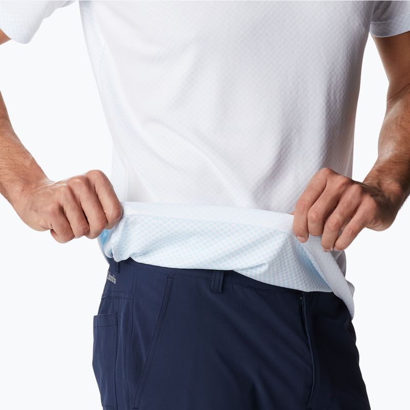 Columbia Zero Rules - Camicia da trekking da uomo, bianco 12