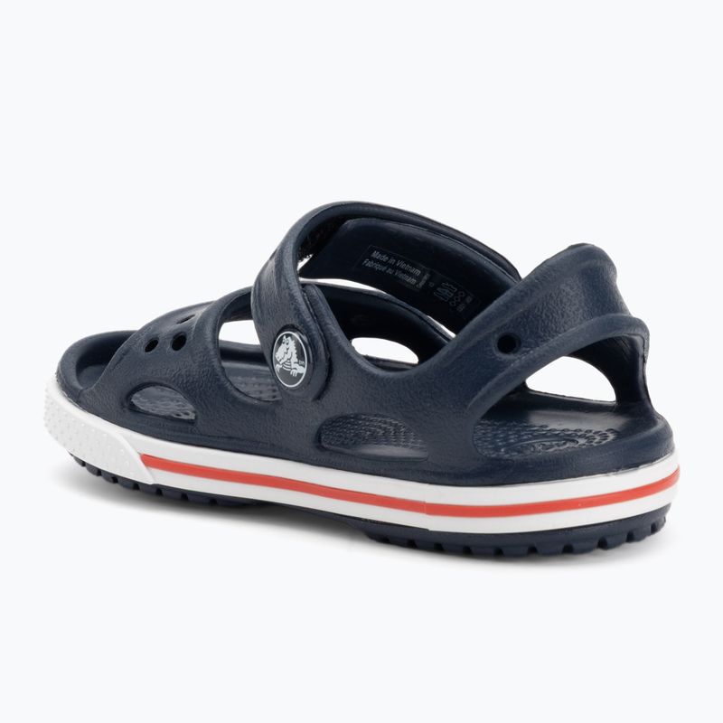 Crocs Crocband II Sandal PS navy/bianco sandali per bambini 3