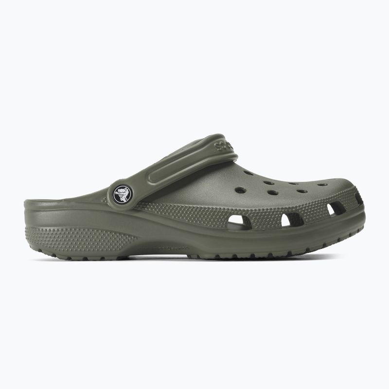 Infradito Crocs Classic dusty olive da uomo 3