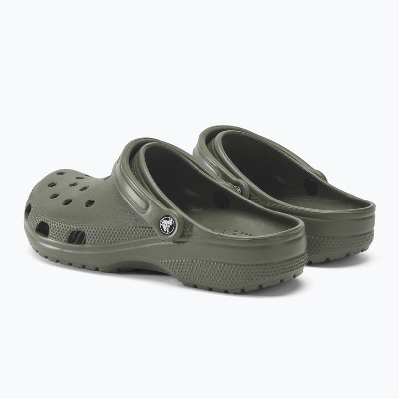 Infradito Crocs Classic dusty olive da uomo 4