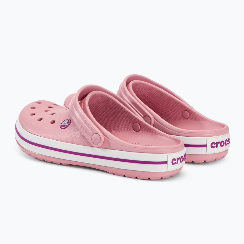 Crocs Crocband infradito rosa perla/orchidea selvatica 4