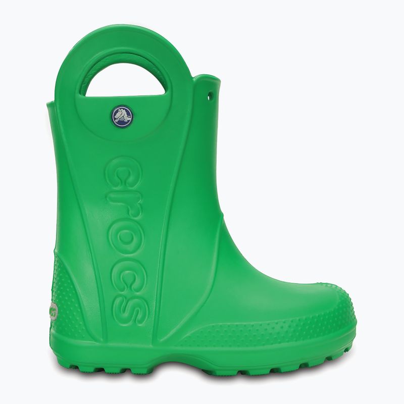 Crocs Handle It Rain Boot Bambini Kaloos verde erba 9