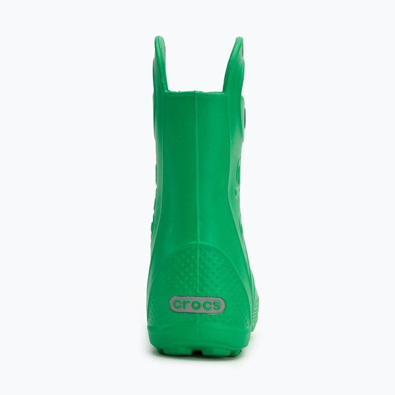 Crocs Handle It Rain Boot Bambini Kaloos verde erba 6