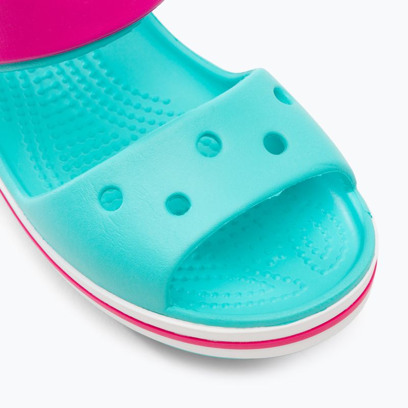 Crocs Crockband Bambini Sandali piscina/rosa confetto 7