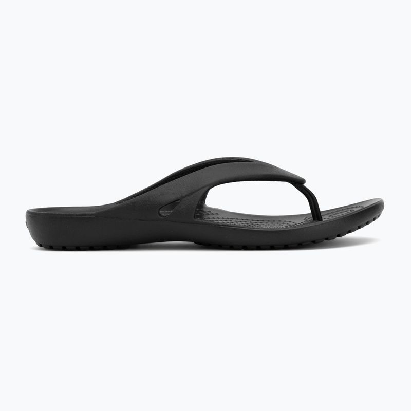 Infradito Crocs Kadee II da donna, nero 2