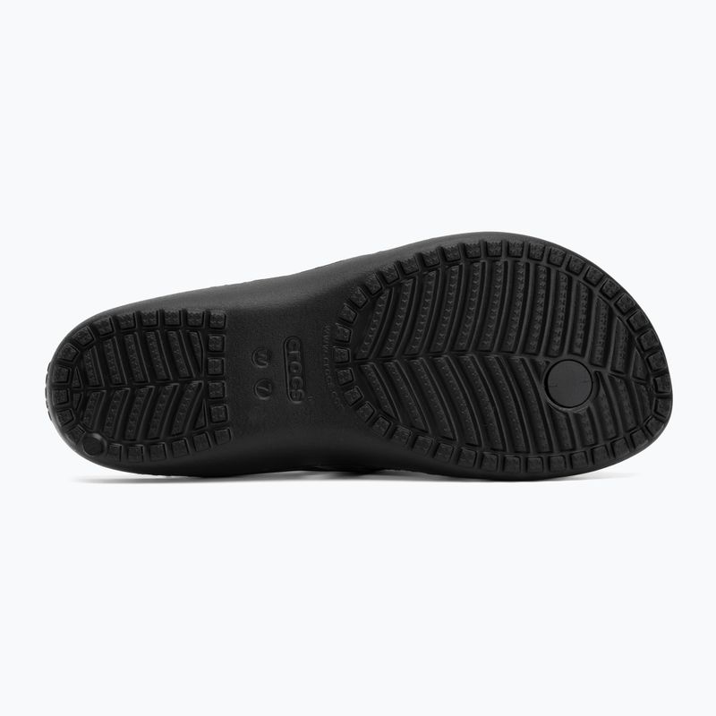 Infradito Crocs Kadee II da donna, nero 4
