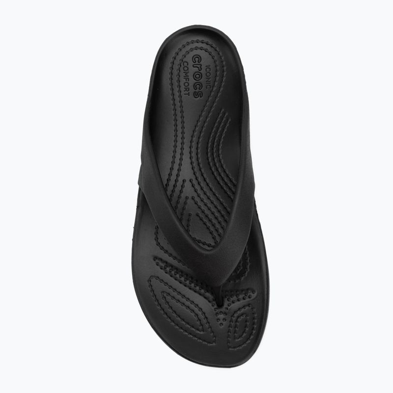 Infradito Crocs Kadee II da donna, nero 5
