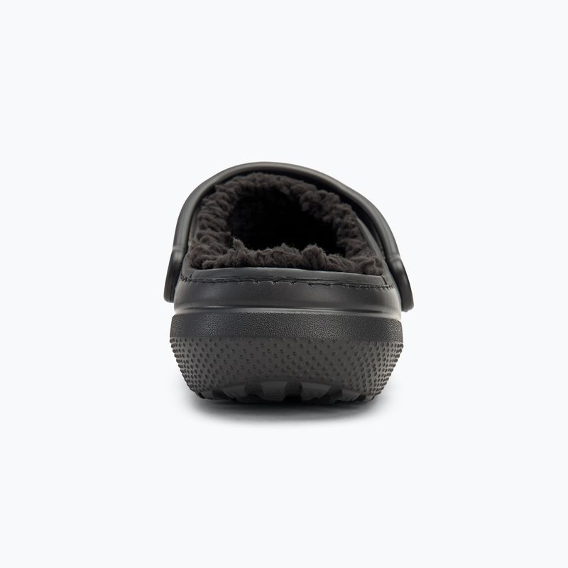 Crocs Classic Clog foderato Ciabatte nero/nero 7
