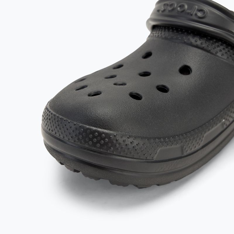 Crocs Classic Clog foderato Ciabatte nero/nero 8
