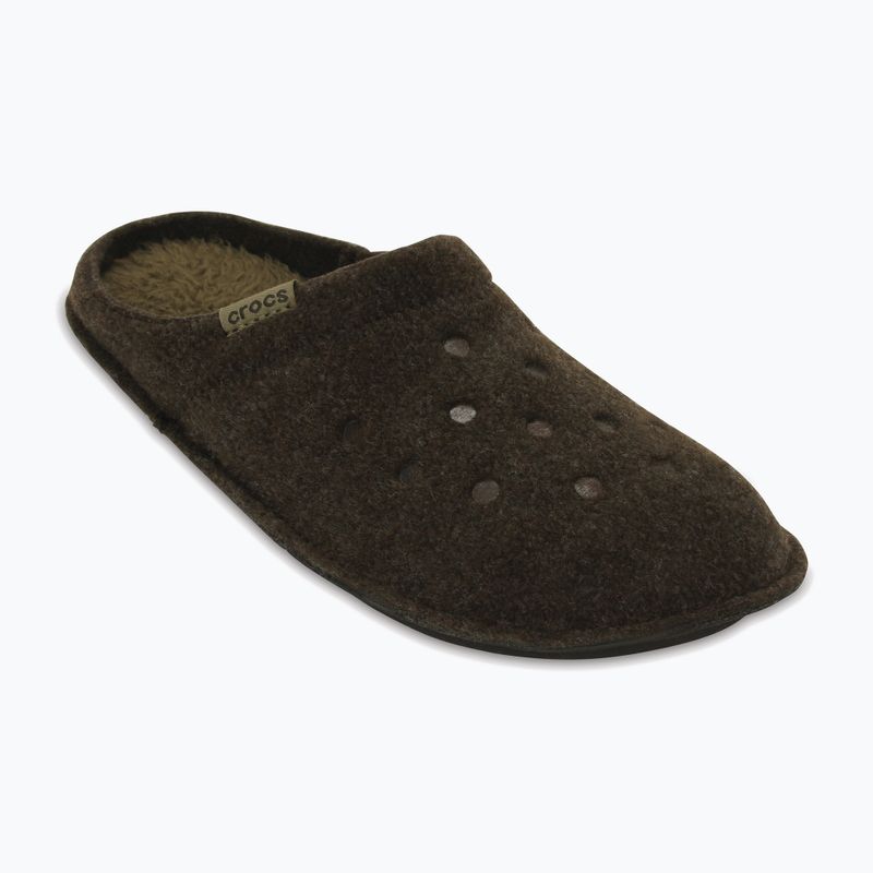Pantofole Crocs Classic Slipper espresso/noce 7