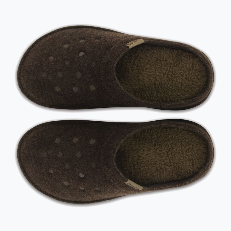 Pantofole Crocs Classic Slipper espresso/noce 11
