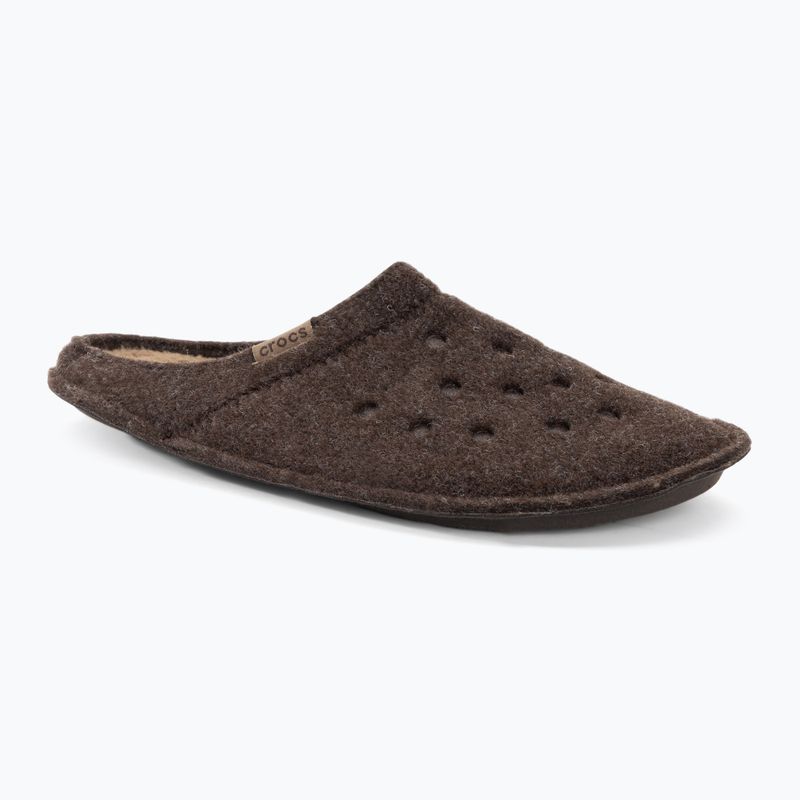 Pantofole Crocs Classic Slipper espresso/noce