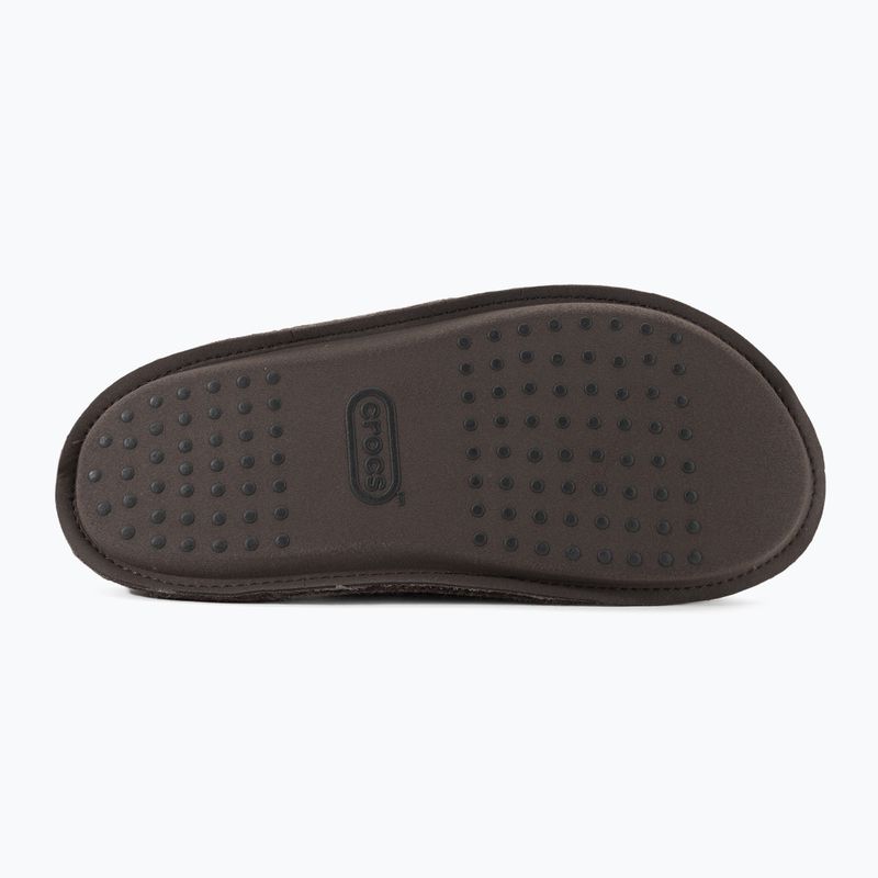 Pantofole Crocs Classic Slipper espresso/noce 5
