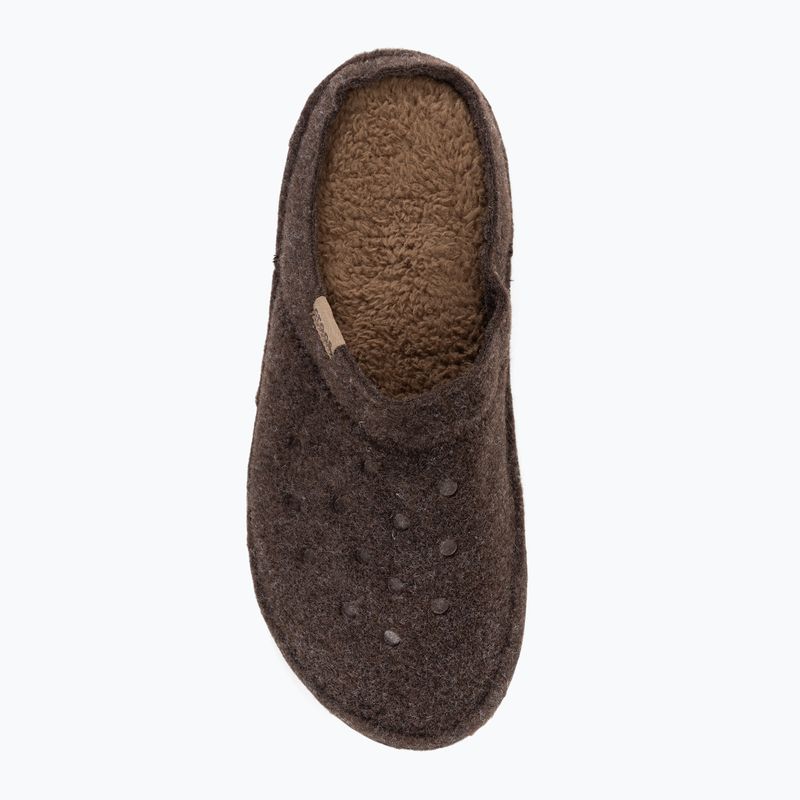 Pantofole Crocs Classic Slipper espresso/noce 6