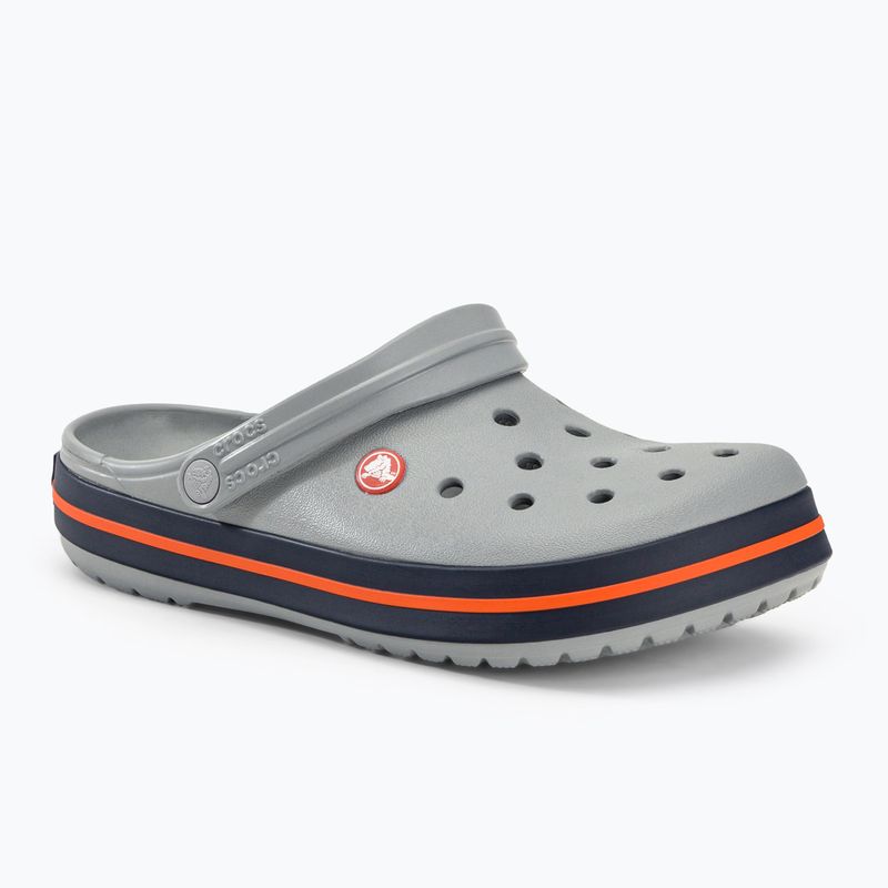 Crocs Crocband infradito grigio chiaro/navy