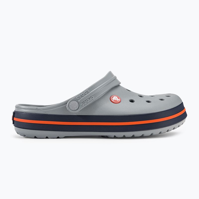 Crocs Crocband infradito grigio chiaro/navy 3