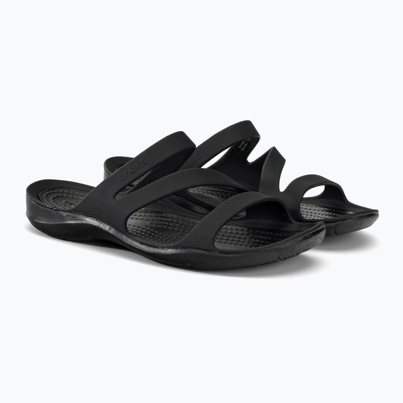 Infradito donna Crocs Swiftwater Sandal W nero/nero 4