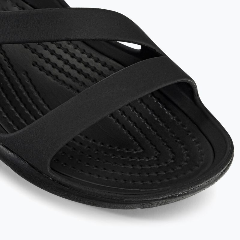 Infradito donna Crocs Swiftwater Sandal W nero/nero 7