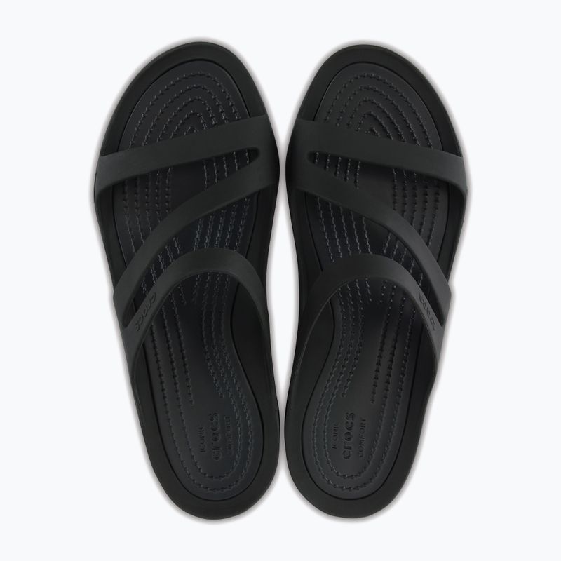 Infradito donna Crocs Swiftwater Sandal W nero/nero 12
