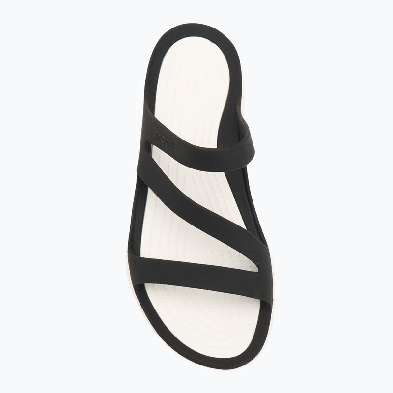 Crocs Swiftwater Sandal W nero/nero 203998-060 infradito 5