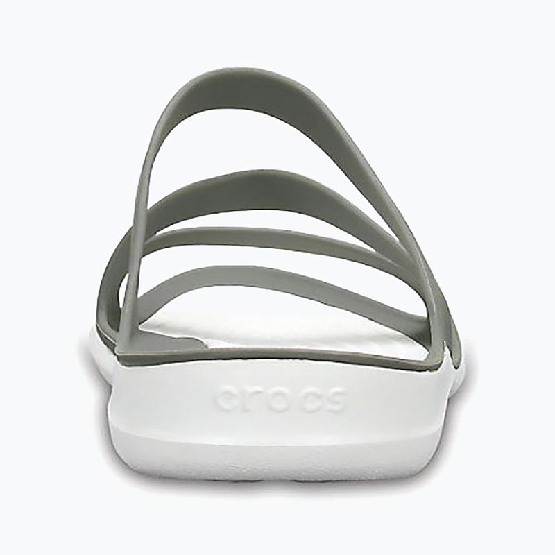 Ciabatte Crocs Swiftwater Sandal W fumo/bianco da donna 10