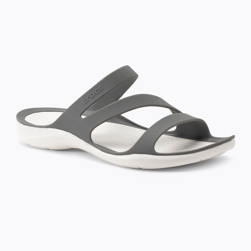 Ciabatte Crocs Swiftwater Sandal W fumo/bianco da donna