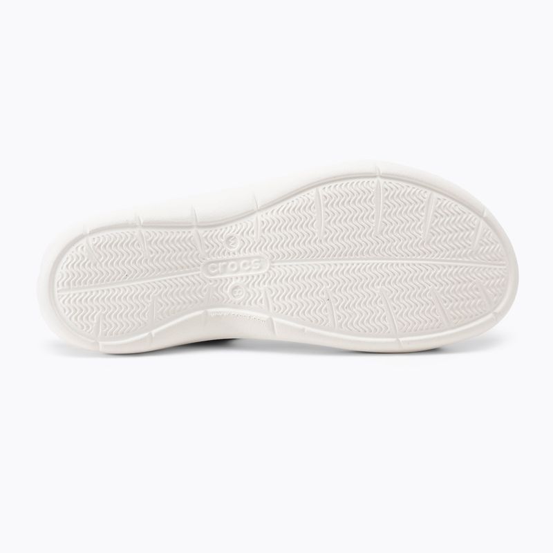 Ciabatte Crocs Swiftwater Sandal W fumo/bianco da donna 4