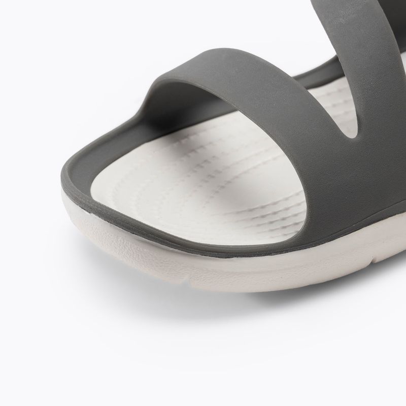Ciabatte Crocs Swiftwater Sandal W fumo/bianco da donna 7
