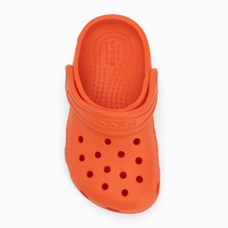Crocs Classic Clog Bambini infradito color mandarino 6
