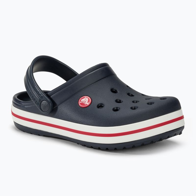 Crocs Crocband Clog Ciabatte per bambini navy/rosso