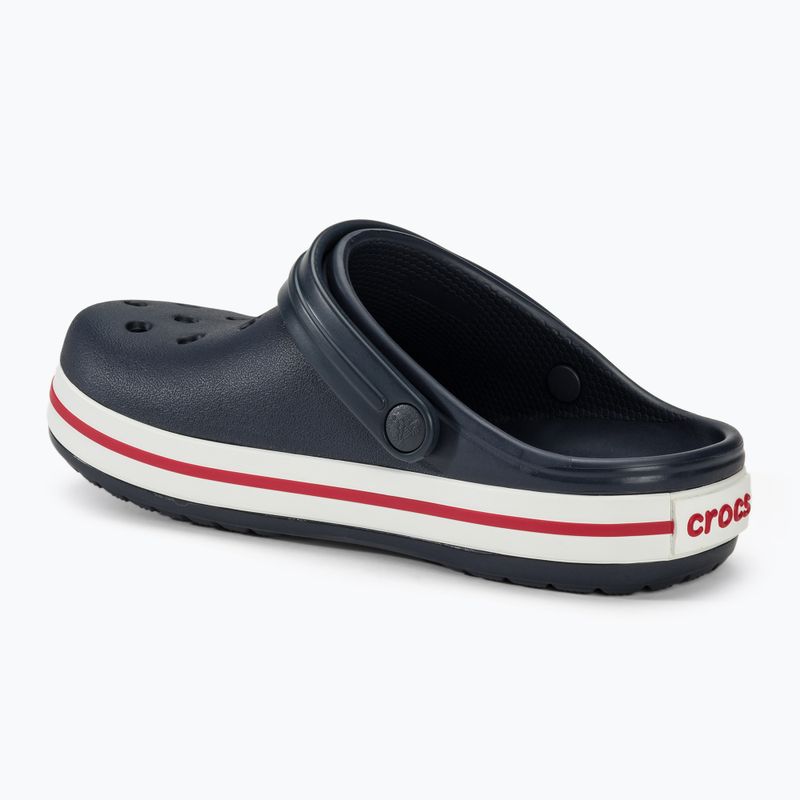 Crocs Crocband Clog Ciabatte per bambini navy/rosso 4