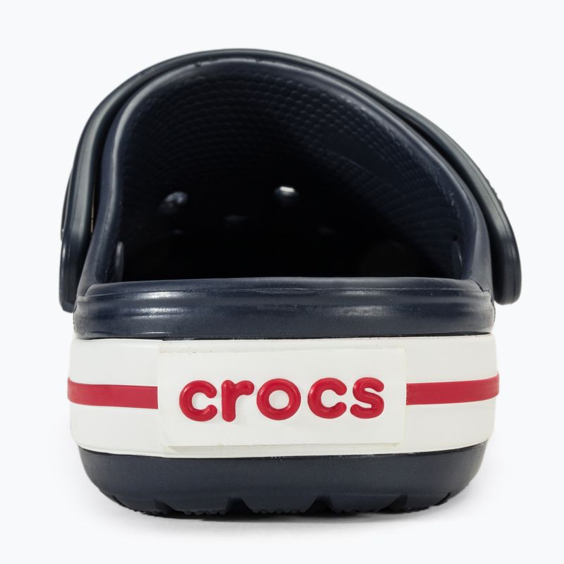 Crocs Crocband Clog Ciabatte per bambini navy/rosso 7