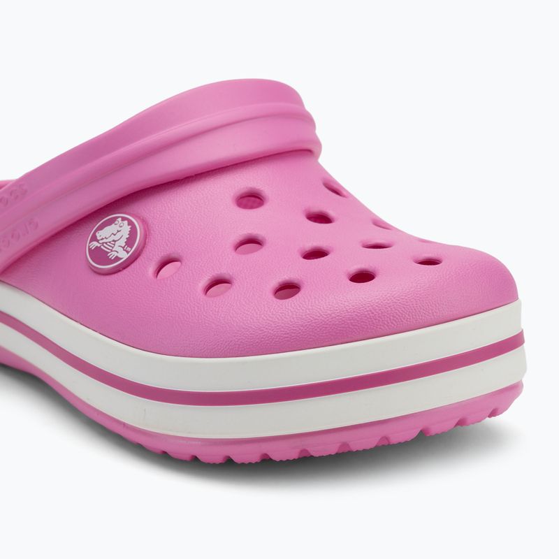 Crocs Crocband Clog Infradito per bambini rosa party 8