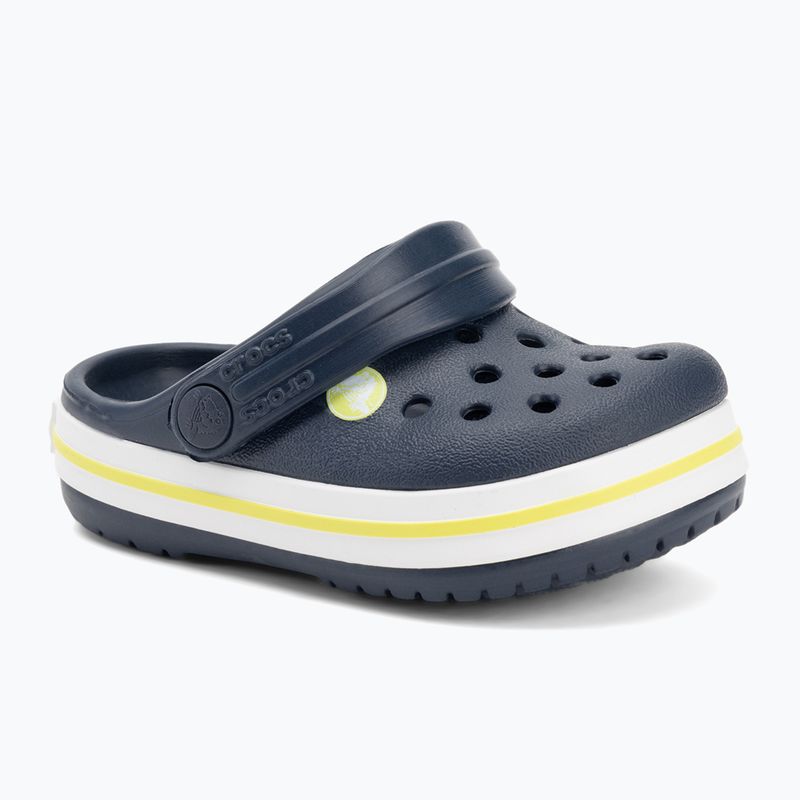 Crocs Crocband Clog Infradito per bambini navy/citrus