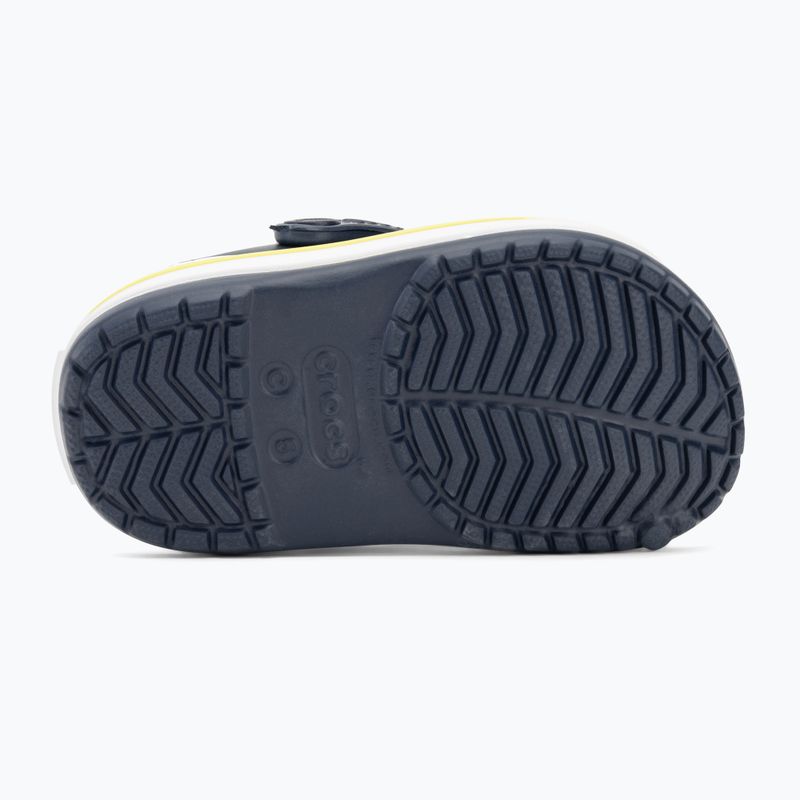 Crocs Crocband Clog Infradito per bambini navy/citrus 5