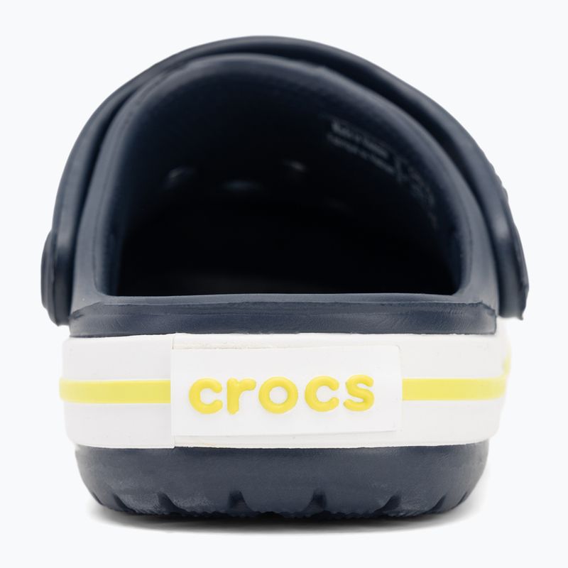 Crocs Crocband Clog Infradito per bambini navy/citrus 7