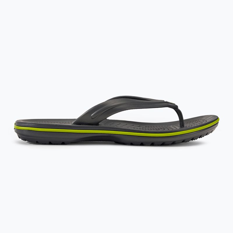 Crocs Crocband Flip infradito grafite/verde volt 2