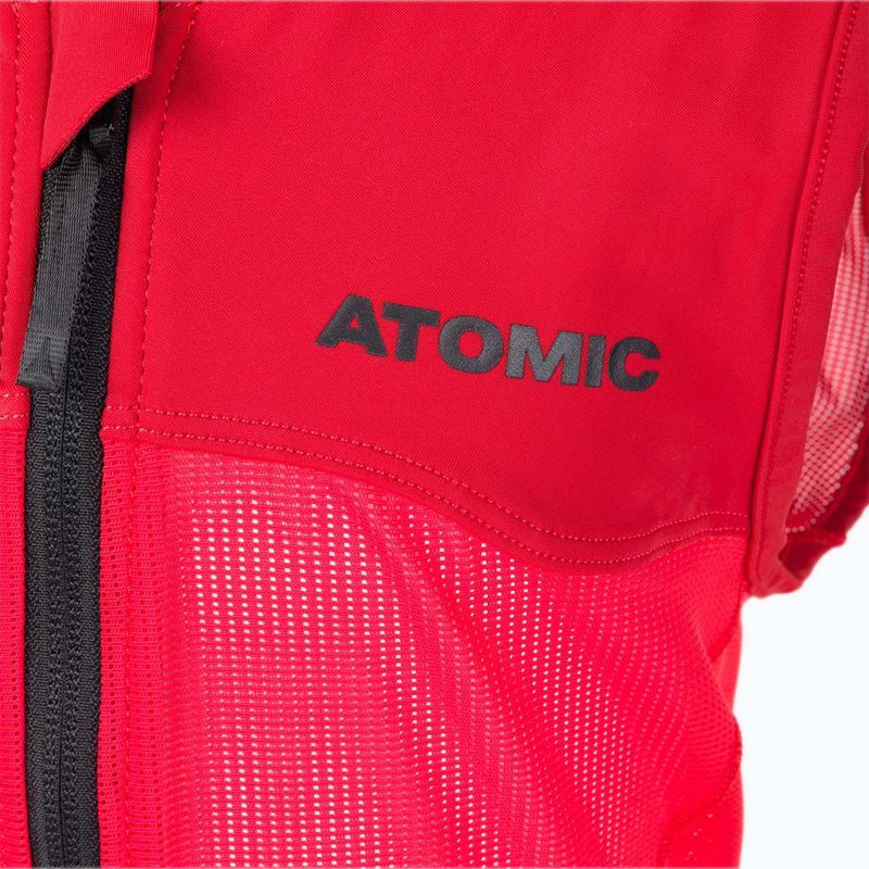 Gilet Atomic Live Shield da bambino JR rosso 3