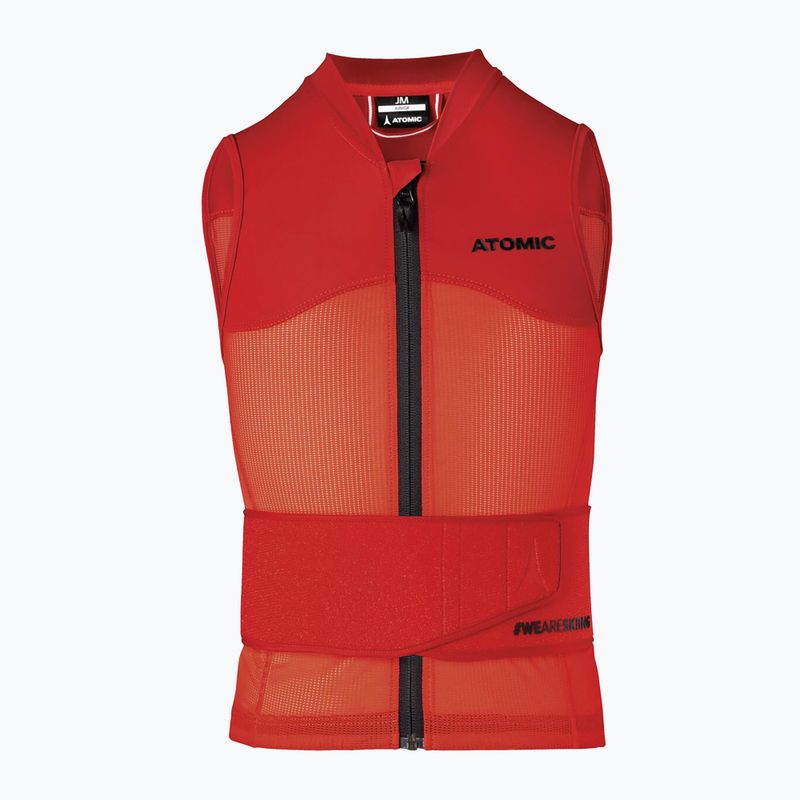 Gilet Atomic Live Shield da bambino JR rosso 8