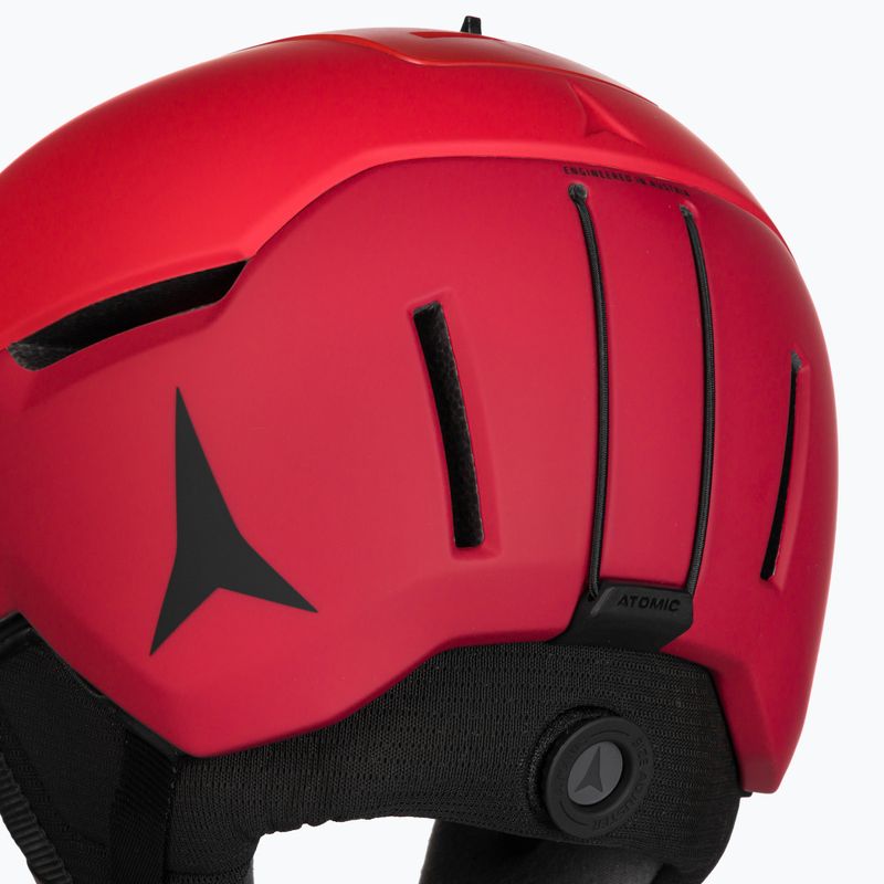 Casco da sci da uomo Atomic Revent + LF rosso 7