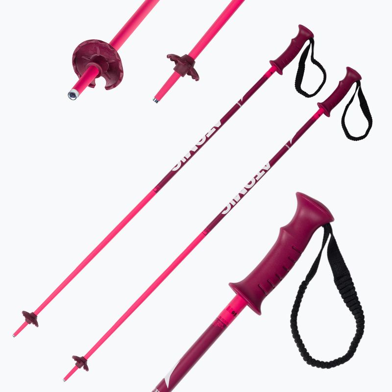 Bastoncini da sci per bambini Atomic AMT JR rosa 7