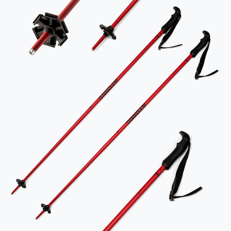 Bastoncini da sci Atomic AMT rosso 6