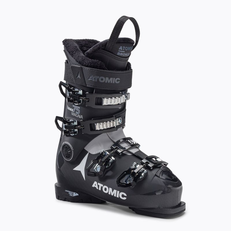 Scarponi da sci da donna Atomic Hawx Magna 75 W nero/grigio chiaro