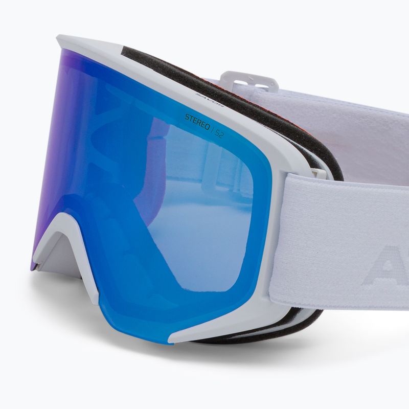 Occhiali da sci Atomic Savor Stereo bianco/blu stereo 5