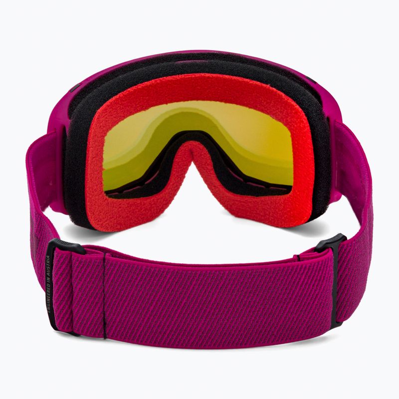 Occhiali da sci Atomic Count JR per bambini Cilindrico berry/rosa rosso 3